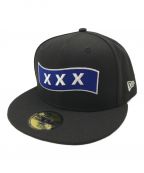 New Era×GOD SELECTION XXXニューエラ×ゴッドセレクショントリプルエックス）の古着「キャップ」｜ブラック