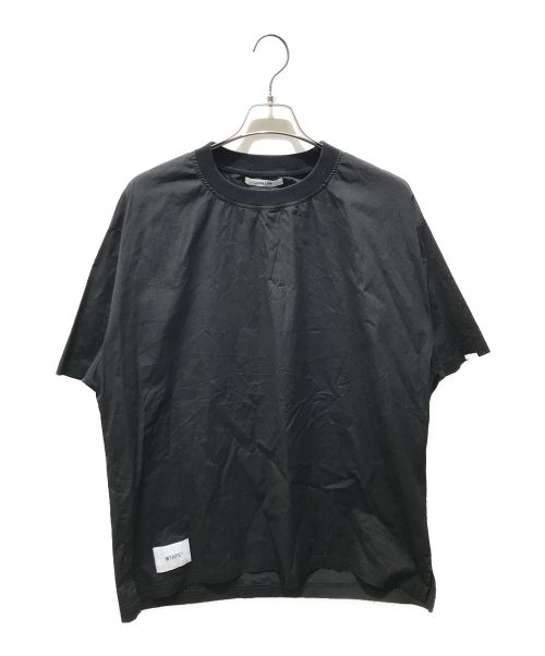 WTAPS（ダブルタップス）WTAPS (ダブルタップス) 22SS SMOCK SS COTTON BROADCLOTH　221TQDT-SHM07 ブラック サイズ:3の古着・服飾アイテム