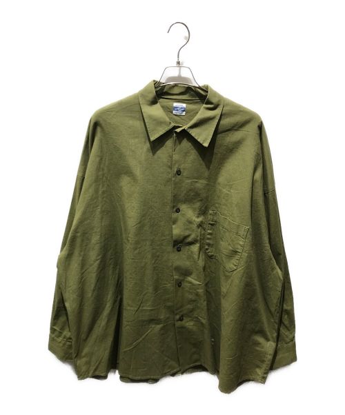 ARMY TWILL（アーミーツイル）ARMY TWILL (アーミーツイル) オーバーサイズシャツ　 sanforized グリーン サイズ:XXXLの古着・服飾アイテム