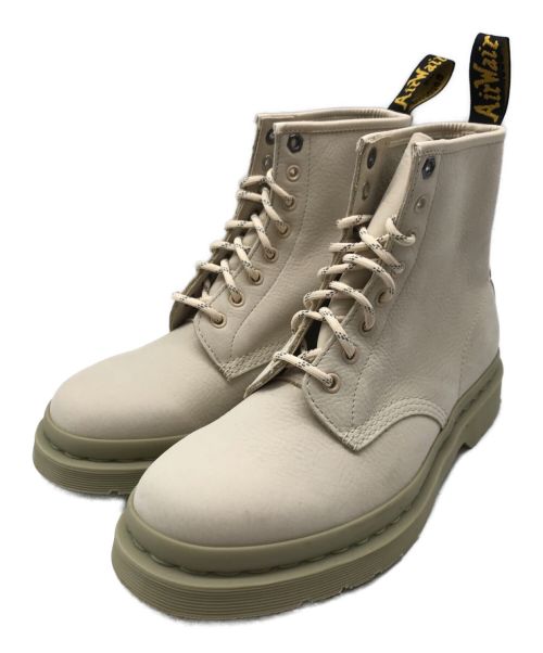 Dr.Martens（ドクターマーチン）Dr.Martens (ドクターマーチン) 8ホールブーツ 1460 ベージュ サイズ:8の古着・服飾アイテム