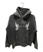 LAST NEST×ASKAURSELFラストネスト×アスクユアセルフ）の古着「doves hoodie」｜グレー