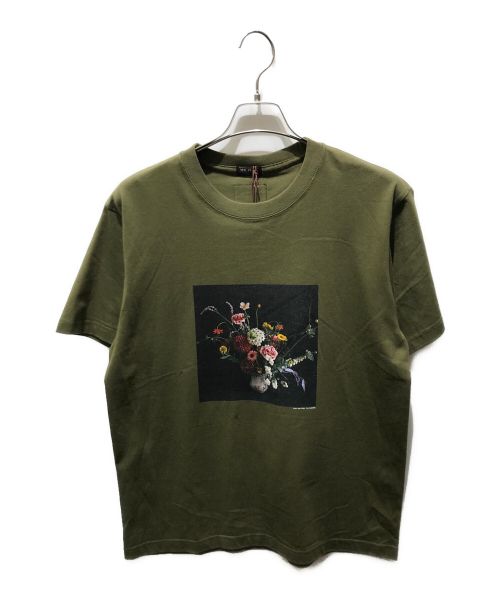 MR.OLIVE（ミスターオリーブ）MR.OLIVE (ミスターオリーブ) フォトプリントTシャツ オリーブ サイズ:L 未使用品の古着・服飾アイテム