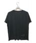 WE11DONE (ウェルダン) OVERSIZED JERSEY TEE　WD-TP2-20-710-U-BK ブラック サイズ:S：5000円