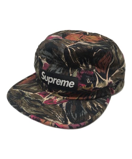 SUPREME（シュプリーム）SUPREME (シュプリーム) Painted Floral Camp Cap　17AW マルチカラーの古着・服飾アイテム