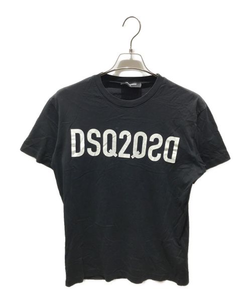 DSQUARED2（ディースクエアード）DSQUARED2 (ディースクエアード) プリントTシャツ　S74GD0787 ブラック サイズ:Mの古着・服飾アイテム