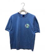 stussyステューシー）の古着「プリントTシャツ」｜ブルー