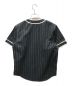 SUPREME (シュプリーム) Arc Logo Baseball Jersey　12SS ブラック×ホワイト サイズ:M：15000円