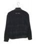 LAST NEST (ラストネスト) VELVET EMBROIDERED VARSITY JACKET ブラック サイズ:L：14800円