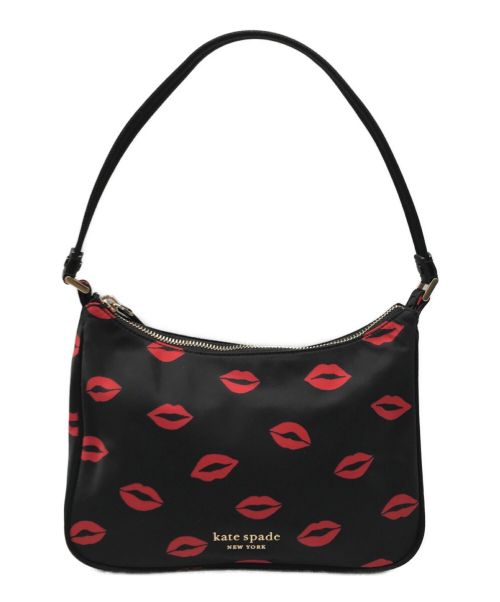 Kate Spade（ケイトスペード）Kate Spade (ケイトスペード) ザ リトルベターサムキススモールショルダー　D410 ネイビーの古着・服飾アイテム