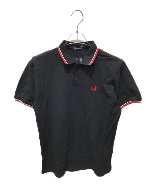 FRED PERRY（フレッドペリー）FRED PERRY (フレッドペリー) ポロシャツ　M3600 ブラック サイズ:L 未使用品の古着・服飾アイテム