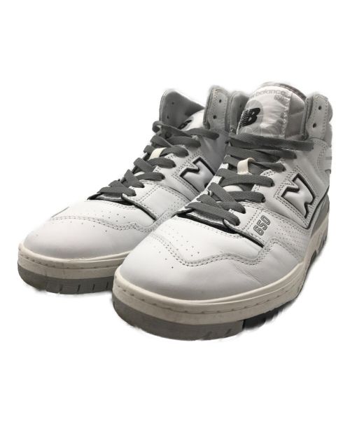 NEW BALANCE（ニューバランス）NEW BALANCE (ニューバランス) スニーカー　BB650RWC ホワイト サイズ:26.5の古着・服飾アイテム