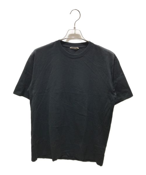 AURALEE（オーラリー）AURALEE (オーラリー) LUSTER PLAITING TEE ブラック サイズ:4の古着・服飾アイテム