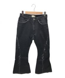 jieda（ジエダ）の古着「BOOTS CUT DENIM PANTS　Jie-21W-PT01」｜ブラック