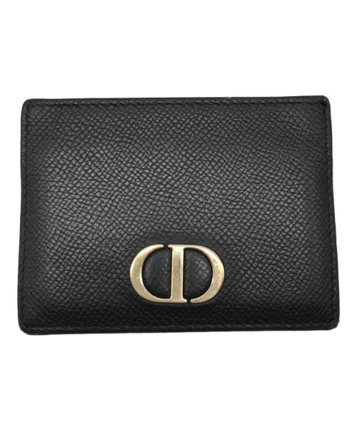 Christian Dior（クリスチャン ディオール）Christian Dior (クリスチャン ディオール) 30 MONTAIGNE カードホルダー　43-MA-0260 ブラックの古着・服飾アイテム