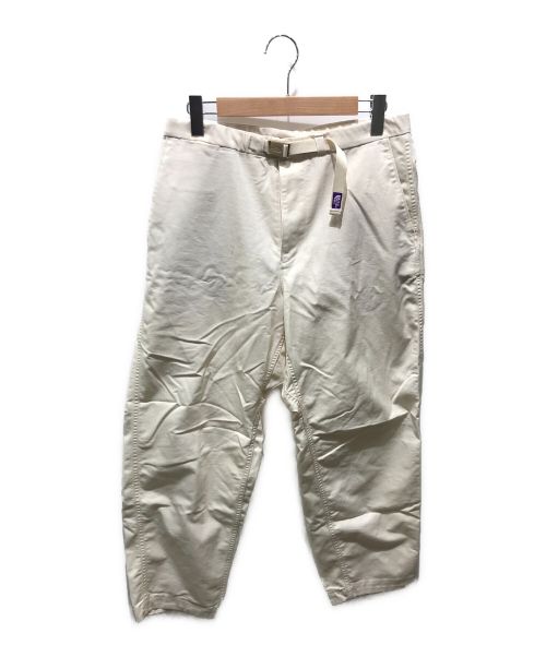 THE NORTHFACE PURPLELABEL（ザ・ノースフェイス パープルレーベル）THE NORTHFACE PURPLELABEL (ザ・ノースフェイス パープルレーベル) Stretch Twill Wide Tapered Pants　NT5052N ベージュ サイズ:32の古着・服飾アイテム