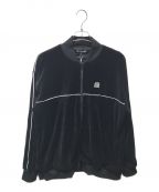 BlackEyePatchブラックアイパッチ）の古着「OG LABEL PIPING VELOUR TRACK JACKET」｜ブラック