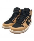 NIKEナイキ）の古着「AIR JORDAN 1 RETRO HIGH OG　555088-202」｜ベージュ×ブラック