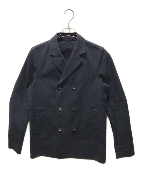 JIL SANDER（ジルサンダー）JIL SANDER (ジルサンダー) ダブルコート　077135 ネイビー サイズ:46の古着・服飾アイテム