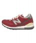 NEW BALANCE (ニューバランス) スニーカー　M996NCA レッド サイズ:24.5cm：7000円