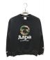 Aape BY A BATHING APE（エーエイプ バイ アベイシングエイプ）の古着「プリントクルーネックスウェット　AAPSWM3976XXJ」｜ブラック