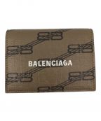 BALENCIAGAバレンシアガ）の古着「CASH MINI WALLET　594312」｜ベージュ