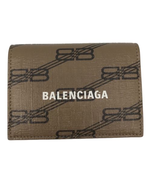 BALENCIAGA（バレンシアガ）BALENCIAGA (バレンシアガ) CASH MINI WALLET　594312 ベージュの古着・服飾アイテム