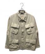 RRL×Ron Hermanダブルアールエル×ロンハーマン）の古着「別注 Cotton Linen Jacket」｜アイボリー