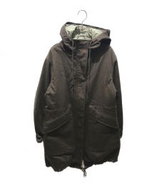 theory（セオリー）の古着「Army Cotton Parka Puffer　9309610」｜ブラウン