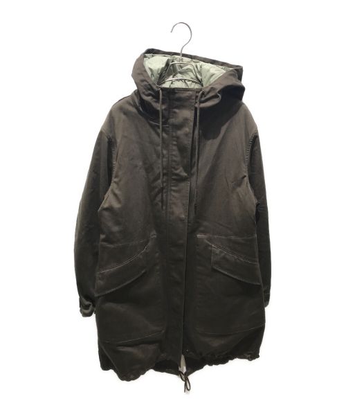 theory（セオリー）theory (セオリー) Army Cotton Parka Puffer　9309610 ブラウン サイズ:Sの古着・服飾アイテム