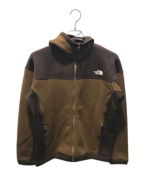 THE NORTH FACE（ザ ノース フェイス）THE NORTH FACE (ザ ノース フェイス) マウンテンテックセーターフーディ　NT61809 ブラウン サイズ:Mの古着・服飾アイテム