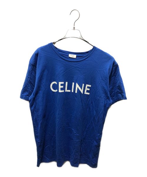 CELINE（セリーヌ）CELINE (セリーヌ) ロゴプリントルーズフィットTシャツ　2X681501F  ブルー サイズ:Mの古着・服飾アイテム