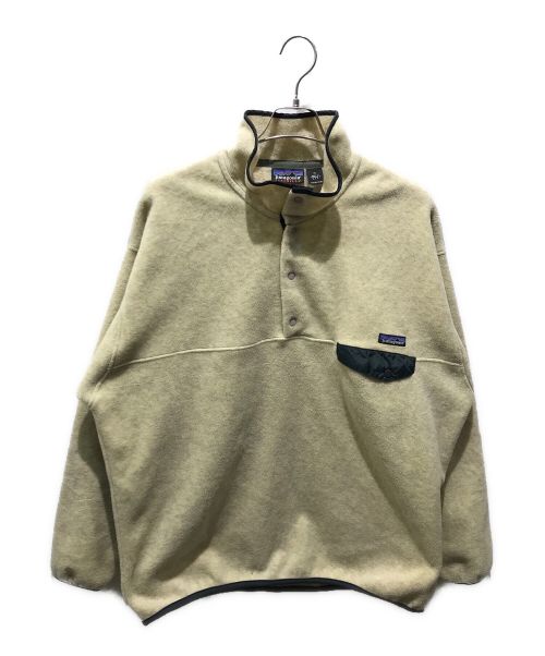 Patagonia（パタゴニア）Patagonia (パタゴニア) シンチラ・スナップT・プルオーバー　25450 アイボリー サイズ:XLの古着・服飾アイテム