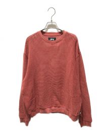 stussy（ステューシー）の古着「Cotton Mesh」｜ピンク