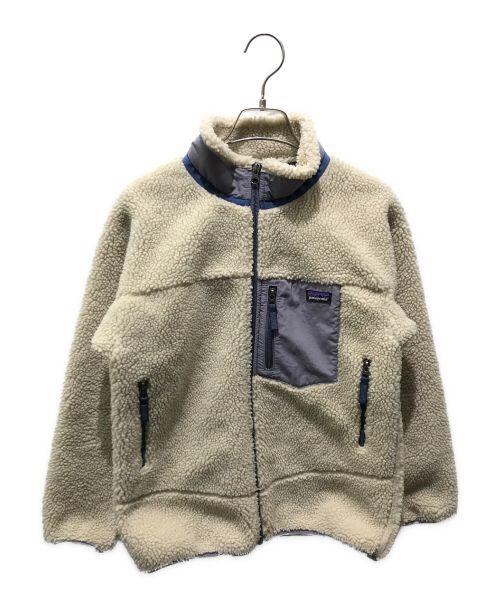 Patagonia（パタゴニア）Patagonia (パタゴニア) キッズ・レトロX・ジャケット65625　 ベージュ サイズ:Lの古着・服飾アイテム