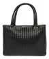 BOTTEGA VENETA (ボッテガベネタ) イントレチャートハンドバッグ　10700107281NE　B02320 ブラック：59800円