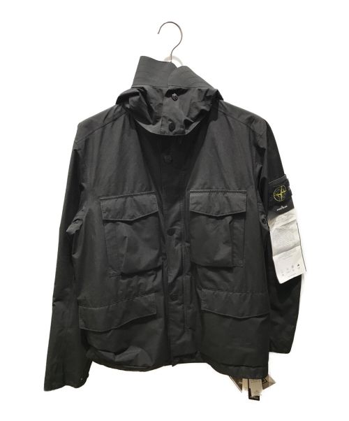 STONE ISLAND（ストーンアイランド）STONE ISLAND (ストーンアイランド) GORETEX PACLITE PACKABLE 4 POCKET HOODED PARKA　701542820 ブラック サイズ:L 未使用品の古着・服飾アイテム