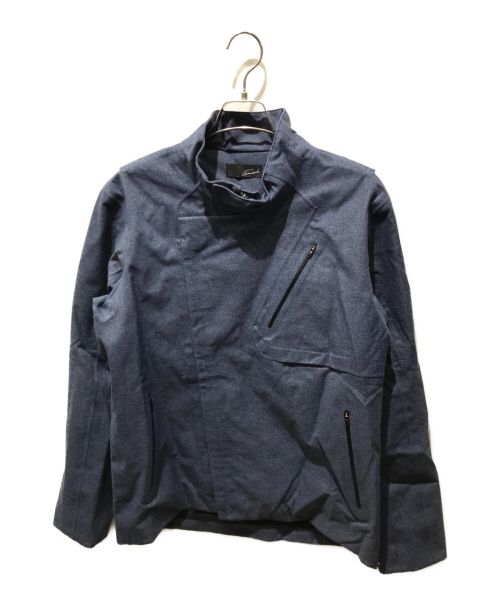 gwmaverick（ジーダブリューマーヴェリック）gwmaverick (ジーダブリューマーヴェリック) Riding Jacket GORE-TEX　GSM52050 ブルー サイズ:XLの古着・服飾アイテム