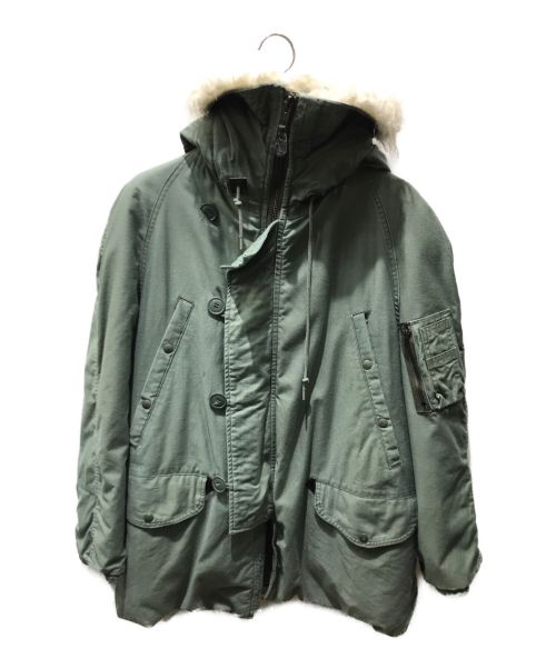 USAF（ユーエスエーエフ）USAF (ユーエスエーエフ) PARKA, EXTREME COLD WEATHER TYPE N-3B　90’s GREENBRIER INDUSTRIES製 オリーブ サイズ:Mの古着・服飾アイテム