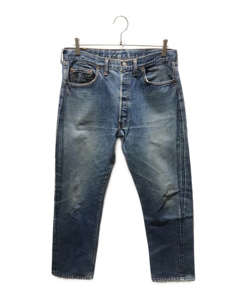 LEVI'S（リーバイス）LEVI'S (リーバイス) ヴィンテージデニムパンツ　ボタン横並行ステッチ トップボタン裏15or16 サークルR ブルー サイズ:記載無しの為実寸参照の古着・服飾アイテム