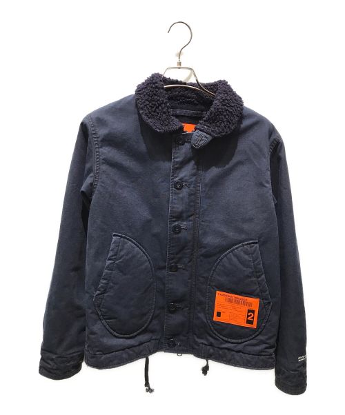 NEIGHBORHOOD（ネイバーフッド）NEIGHBORHOOD (ネイバーフッド) N-1D / C-JKT　192NYNH-JKM01 ネイビー サイズ:Sの古着・服飾アイテム