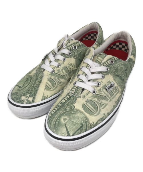 VANS（バンズ）VANS (ヴァンズ) Supreme (シュプリーム) Skate Era Dollar Bill Green　721454 グリーン サイズ:29の古着・服飾アイテム