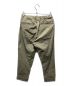 ARTS&SCIENCE (アーツアンドサイエンス) Draw String Cotton Pants ベージュ サイズ:1：5000円