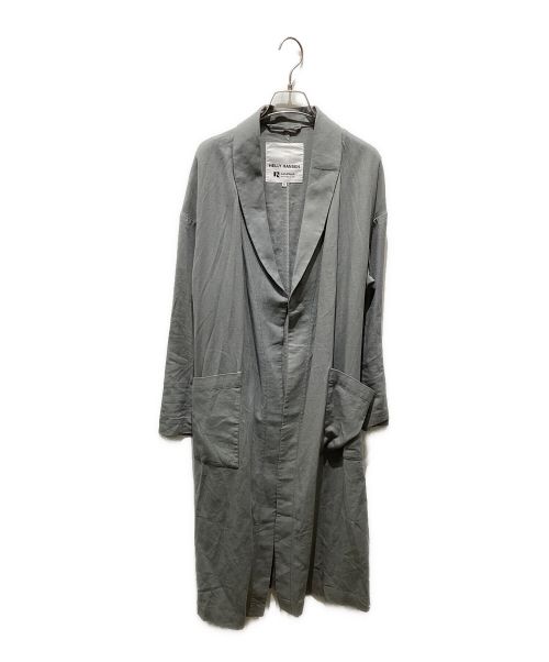 HELLY HANSEN（ヘリーハンセン）HELLY HANSEN (ヘリーハンセン) ACTUS (アクタス) LandNorm LN Linen Gown Coat　HEV12004AC グレー サイズ:記載無しの為実寸参照の古着・服飾アイテム