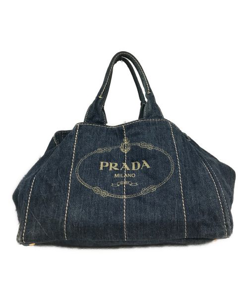 PRADA（プラダ）PRADA (プラダ) カナパデニムトートバッグ　B1872B インディゴの古着・服飾アイテム