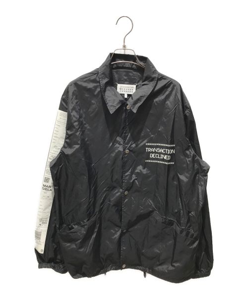 Maison Margiela 10（メゾンマルジェラ 10）Maison Margiela 10 (メゾンマルジェラ) コーチジャケット　S50AM0354　18SS ブラック サイズ:52の古着・服飾アイテム