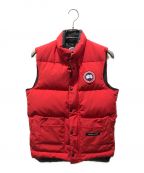 CANADA GOOSEカナダグース）の古着「FREESTYLE VEST 2834JM」｜レッド