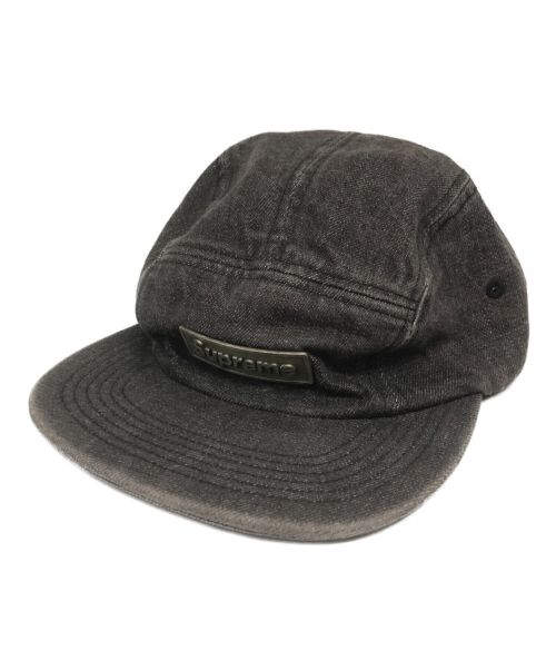 SUPREME（シュプリーム）Supreme (シュプリーム) Metal Plate Camp Cap　 18SS グレーの古着・服飾アイテム