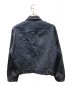 KATHARINE HAMNETT DENIM (キャサリン ハムネット デニム) ヘリンボーンデニムトラッカージャケット 90’S 緑タグ ブルー サイズ:L：9800円