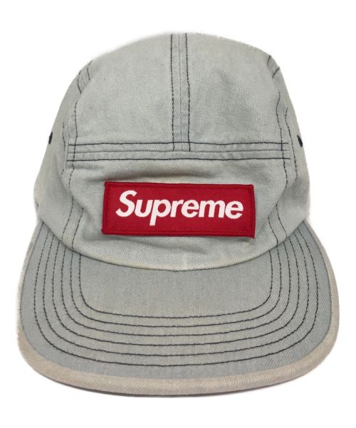 SUPREME（シュプリーム）SUPREME (シュプリーム) Washed Chino Twill Camp Cap　18AW インディゴの古着・服飾アイテム