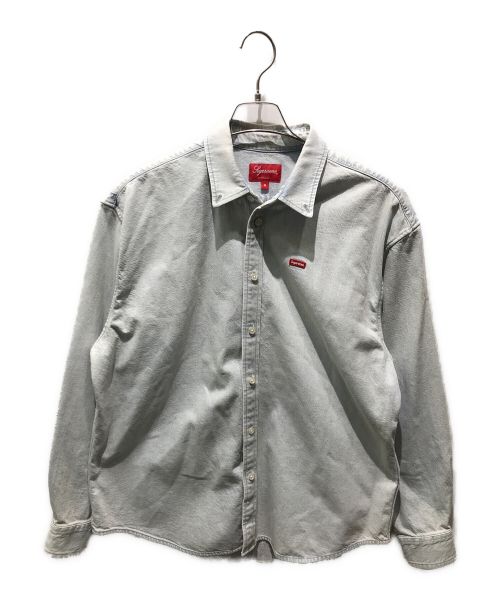 SUPREME（シュプリーム）SUPREME (シュプリーム) Small box shirt denim インディゴ サイズ:Mの古着・服飾アイテム